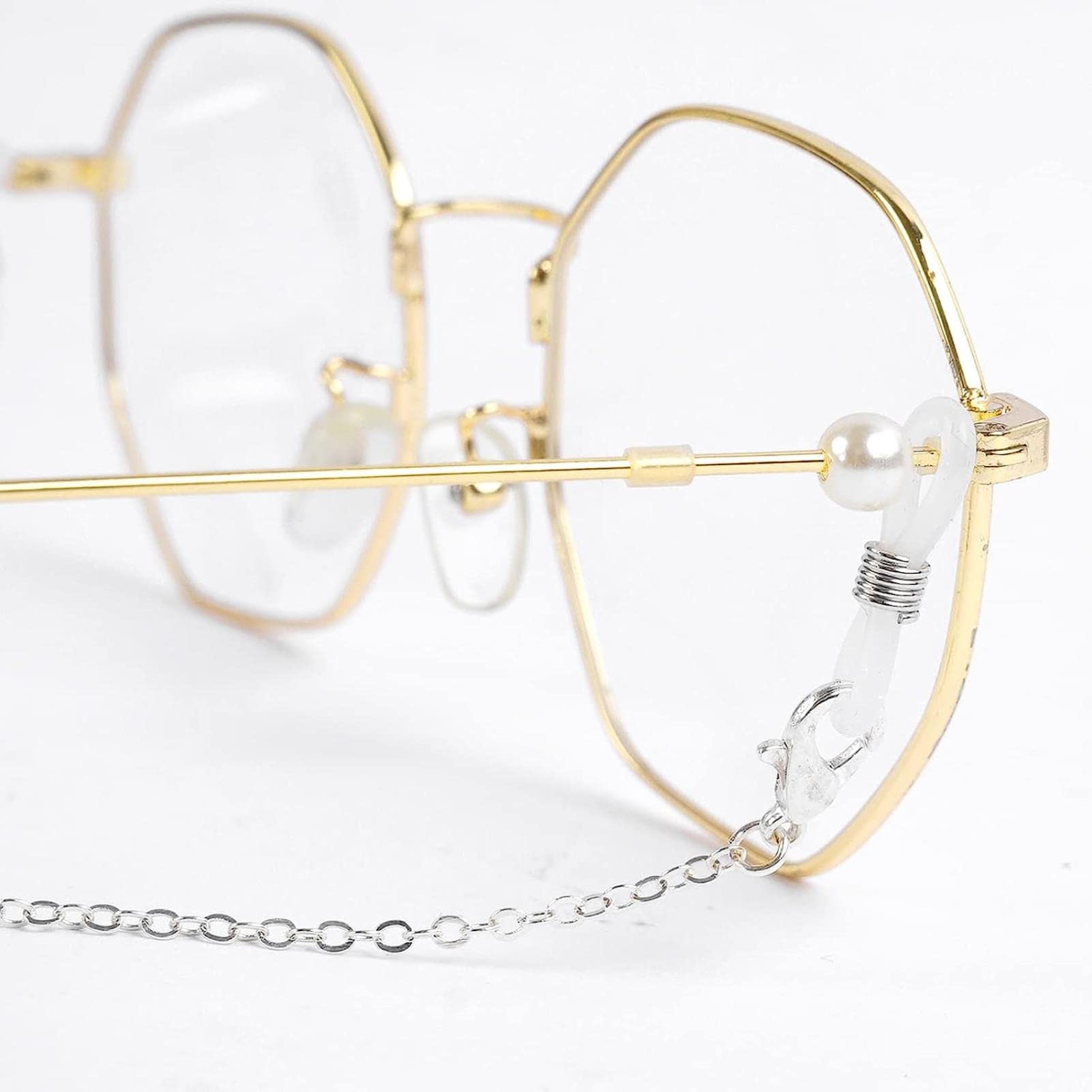 REVAHI 2pcs s Cadenas de anteojos Gafas de Sol Correa Gafas de Lectura Cordones Cordones Retenedor de Gafas para Mujeres