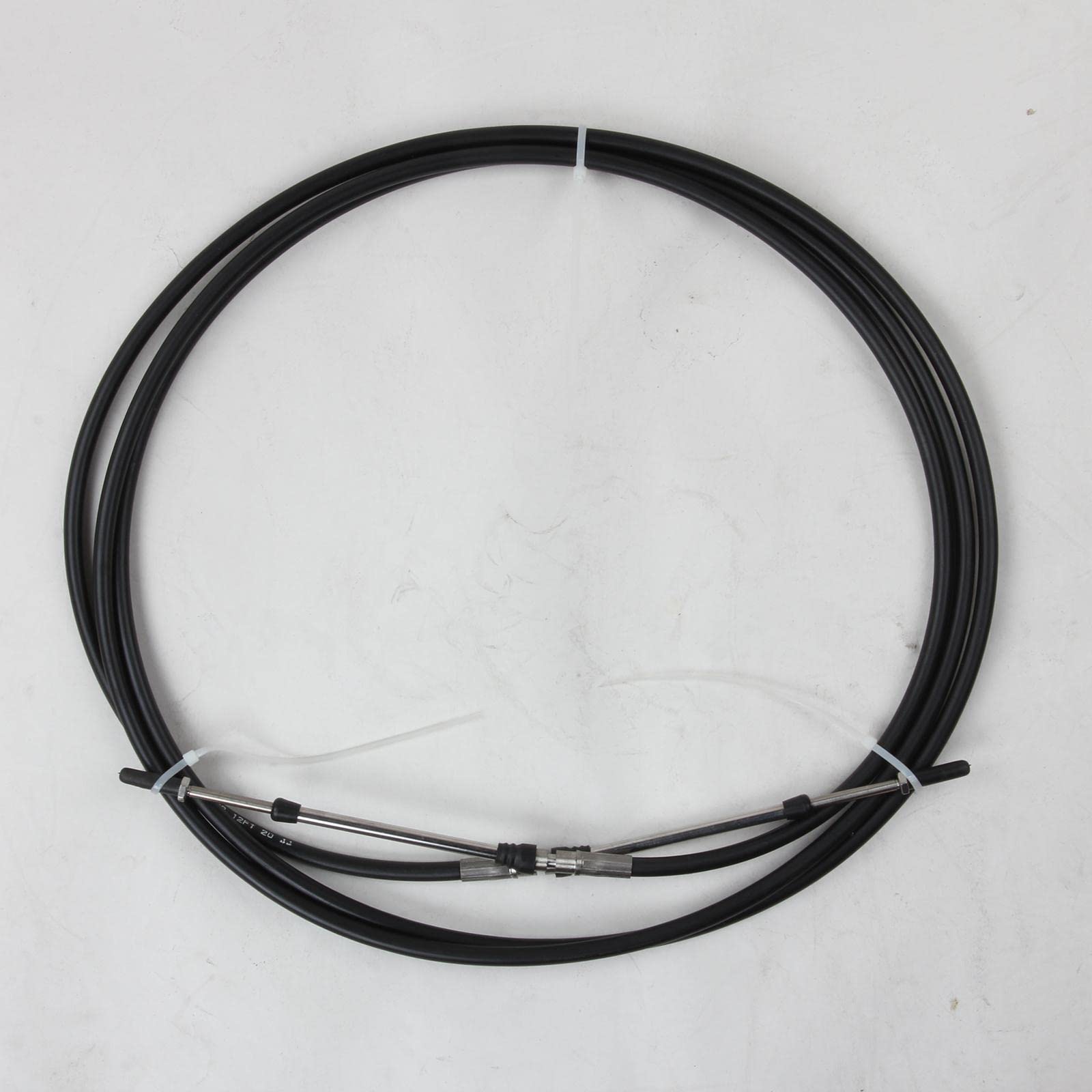 Câble D'accélérateur Universel Noir pour Levier de Commande de Moteur de Bateau Marin