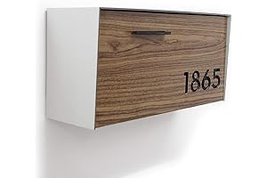 Contemporary Wall-Mounted Mailbox: Modern Elegance Meets Funktionalität