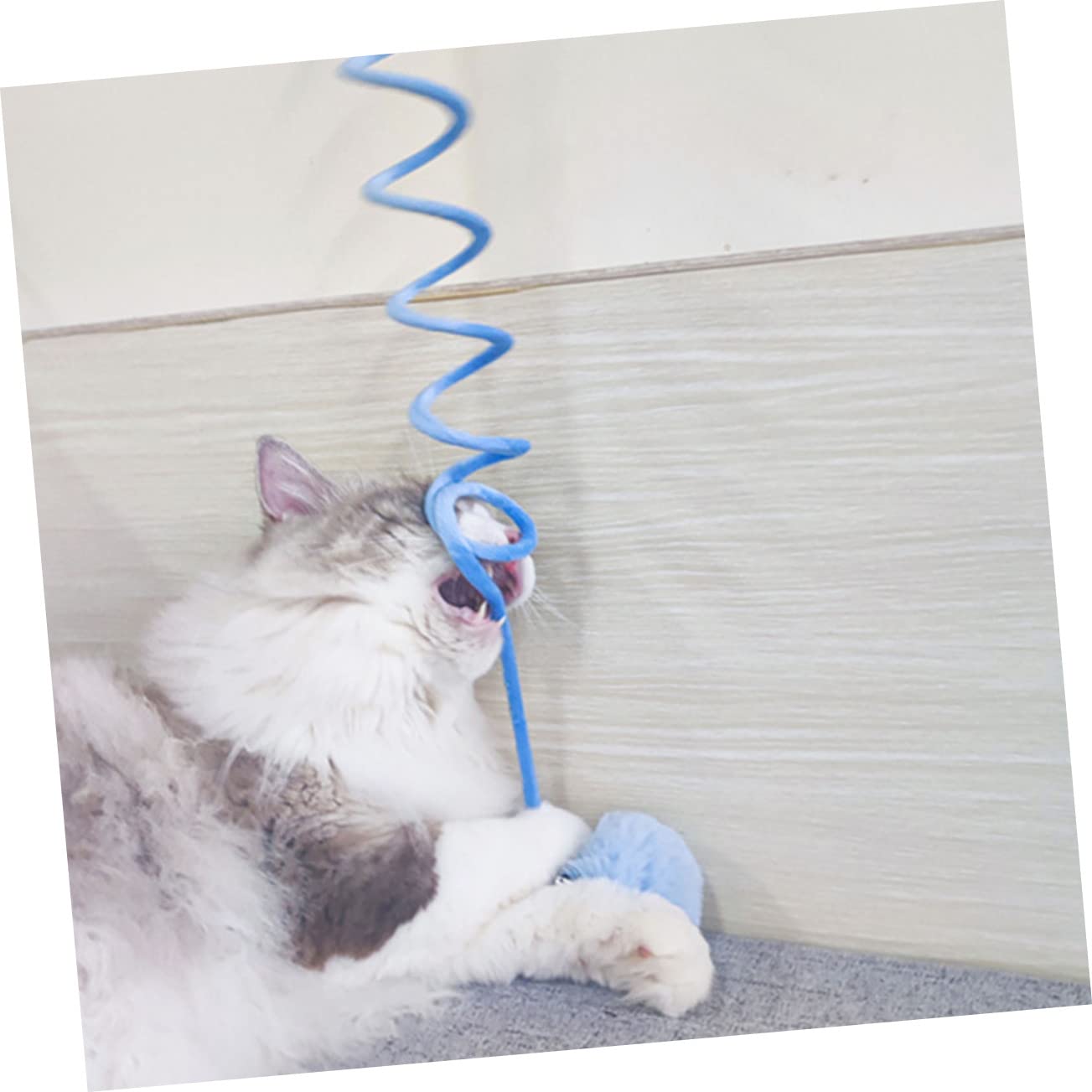 Toddmomy 3Pcs Cat Plush Ball Suction Cup Balls for Indoor Cats Engaging Pet Plaything for Health and Exercise Present