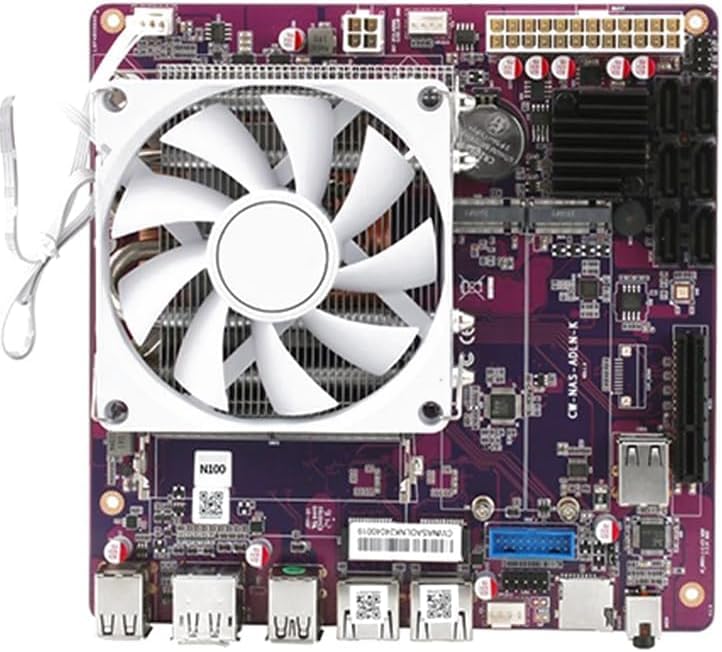 Amazon | HKUXZR I3-N350 産業用マザーボード NAS 8コア 8