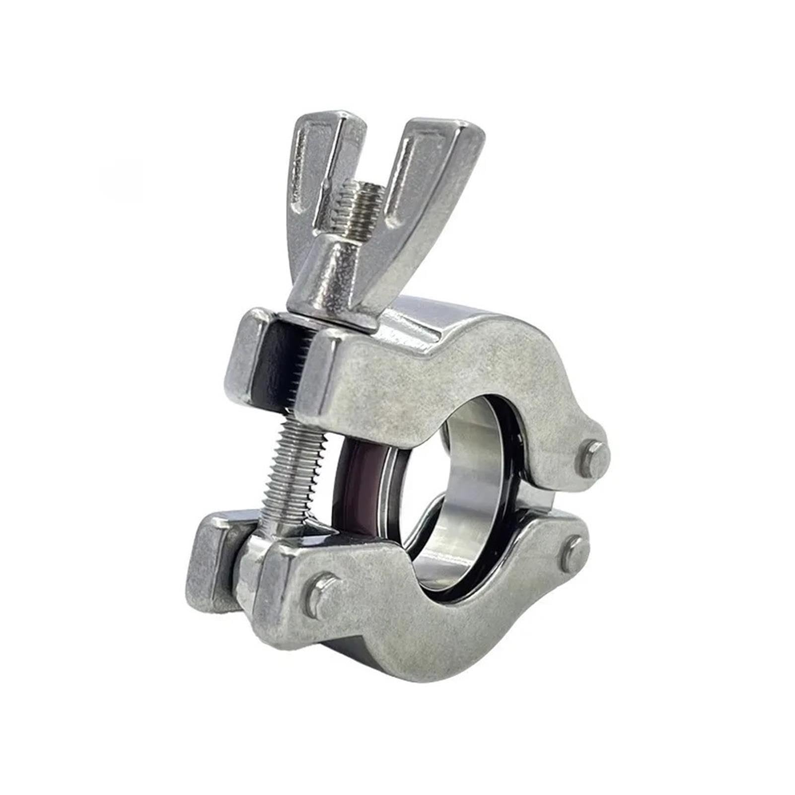 Flangia Vuoto Inox 304 10-100mm Montaggio Rapido Con Guarnizione