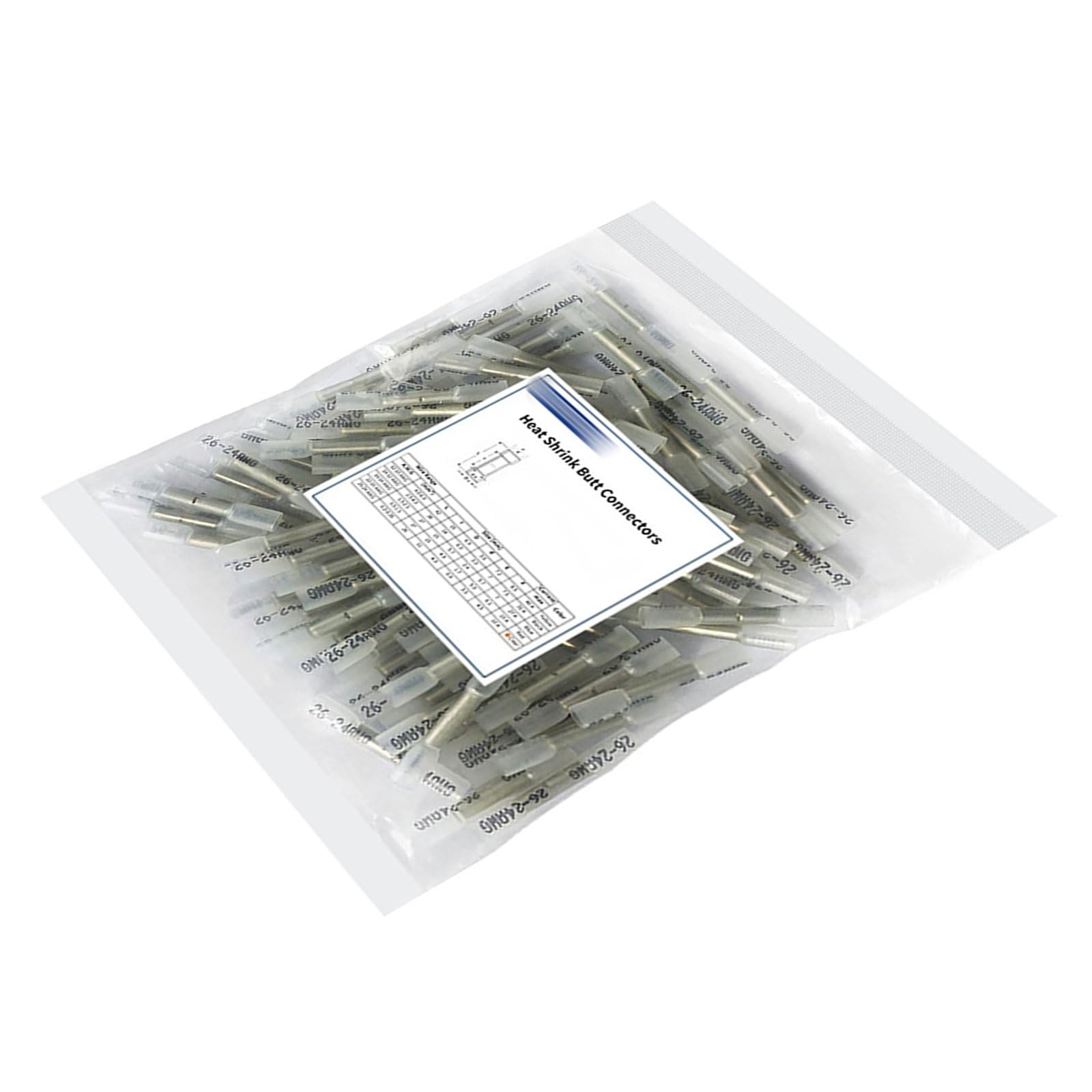 100pcs Heat Shrink Terminals for Electrical Wiring and Automotive Repair Connectors