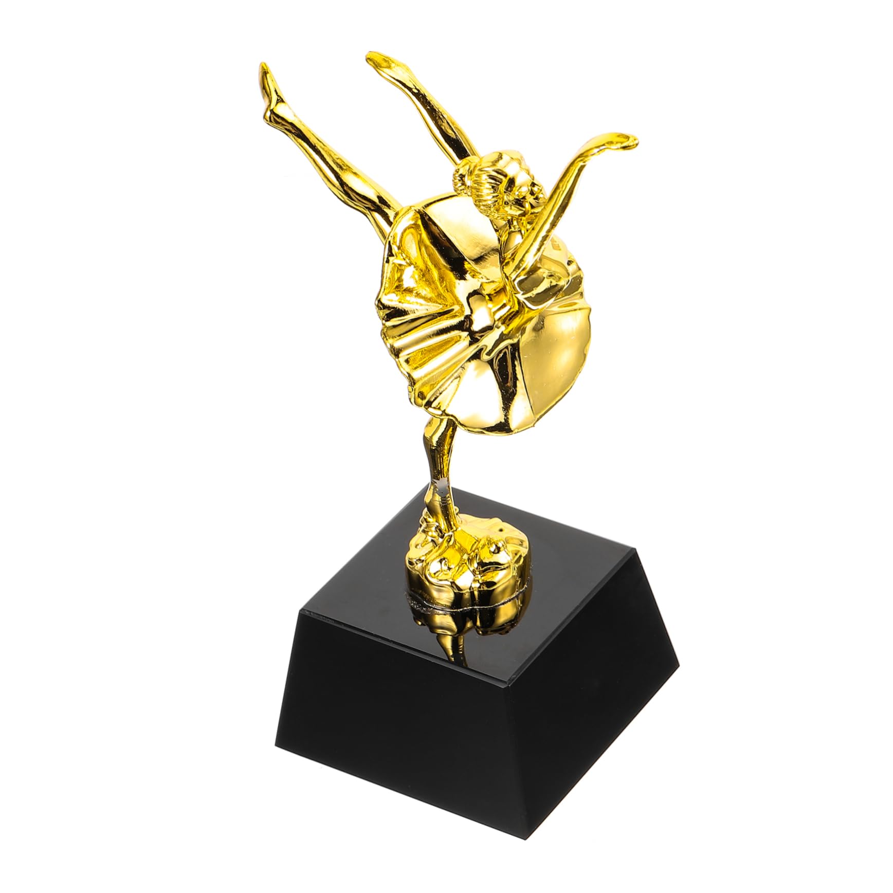 SUPVOX Dance Trophy Ornament Decorative Ballet Trophy for Competitions Boys and Girls Dance Awards High Model Decor Realistic Dancer Design Encourages Participation and Achievement
