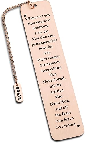 Regalos de sobriedad para mujeres y hombres, marcapáginas de condolencias de recuperación para mantenerse fuerte después de la cirugía, regalos de