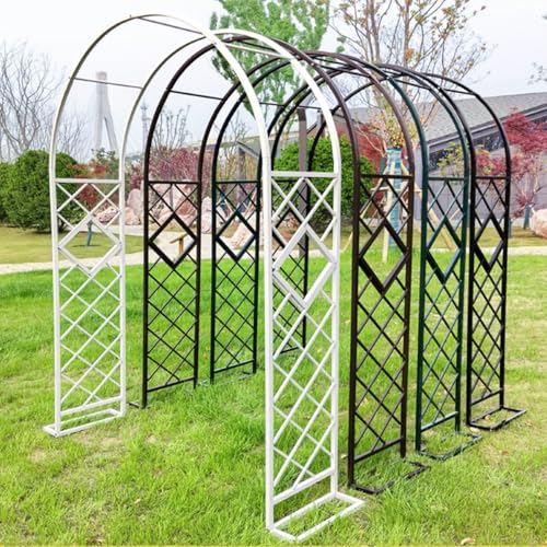 Pergola ogrodowa, altana, 140340 cm, metalowa krata, do roślin pnących, idealne wsparcie dla róż i powojników, idealna na wesela i dekoracje na świeżym powietrzu