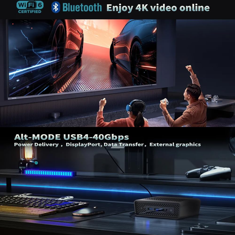 Amazon.co.jp: GZBOXミニPC 小型pc OS搭載なし AMD Ryzen 7 7840HS