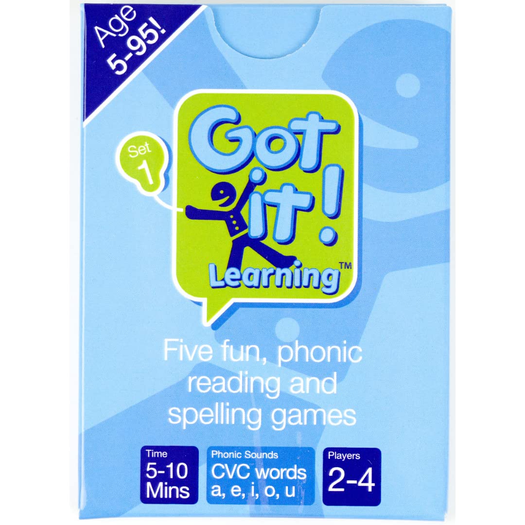 Got It! Learning Reading and Spelling Phonic Games (Set 1)