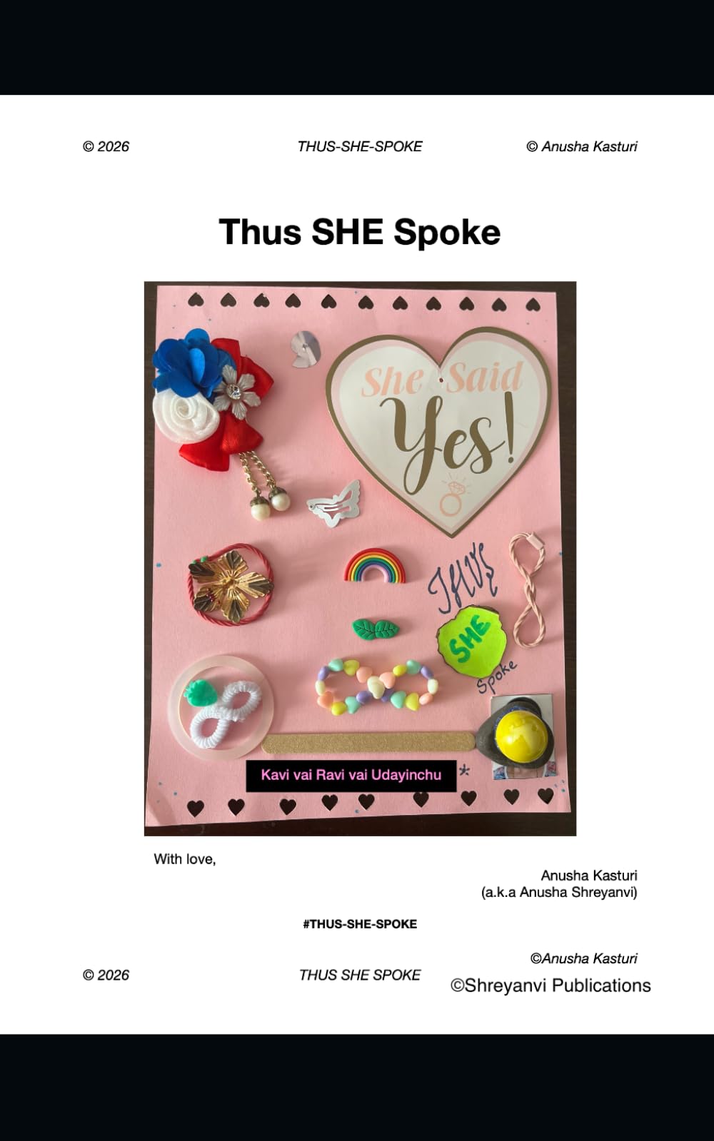 THUS SHE SPOKE: Revision 1