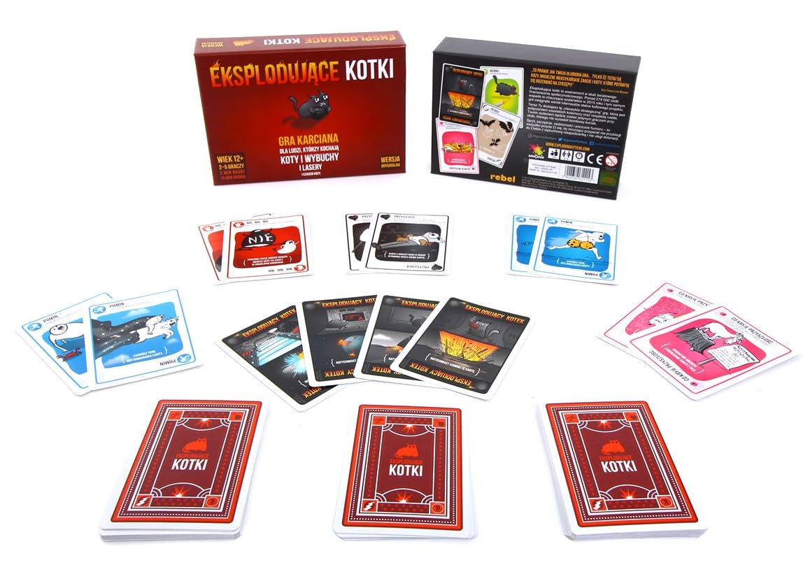 Rebel Exploding Kotten - Juego de cartas