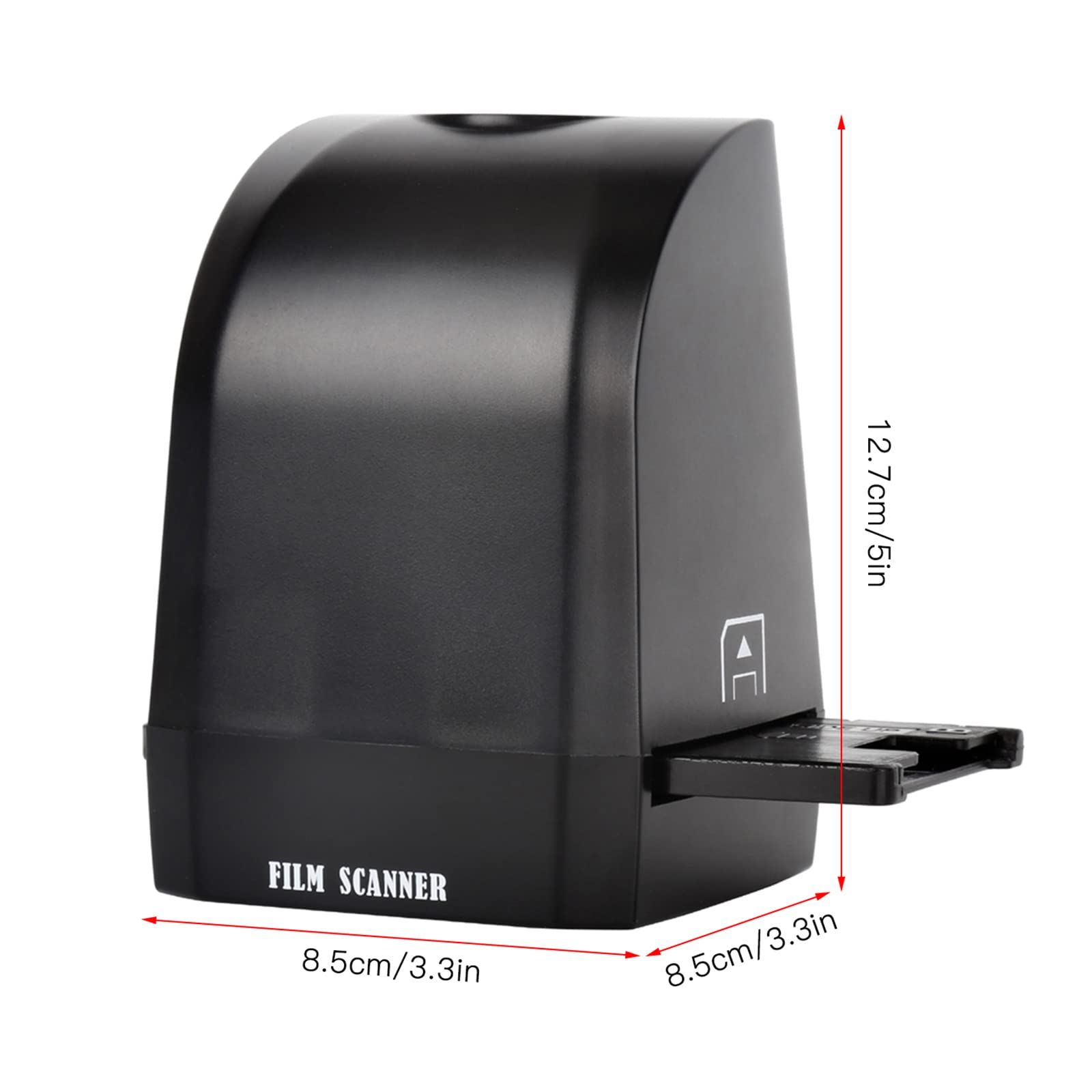 Scanner De Films, Visionneuse De Scanner De Films Négatifs 8MP, Convertit Les Diapositives 35 Mm/135 Mm en Photos JPEG Numériques, Prend en Charge L'aperçu d'image