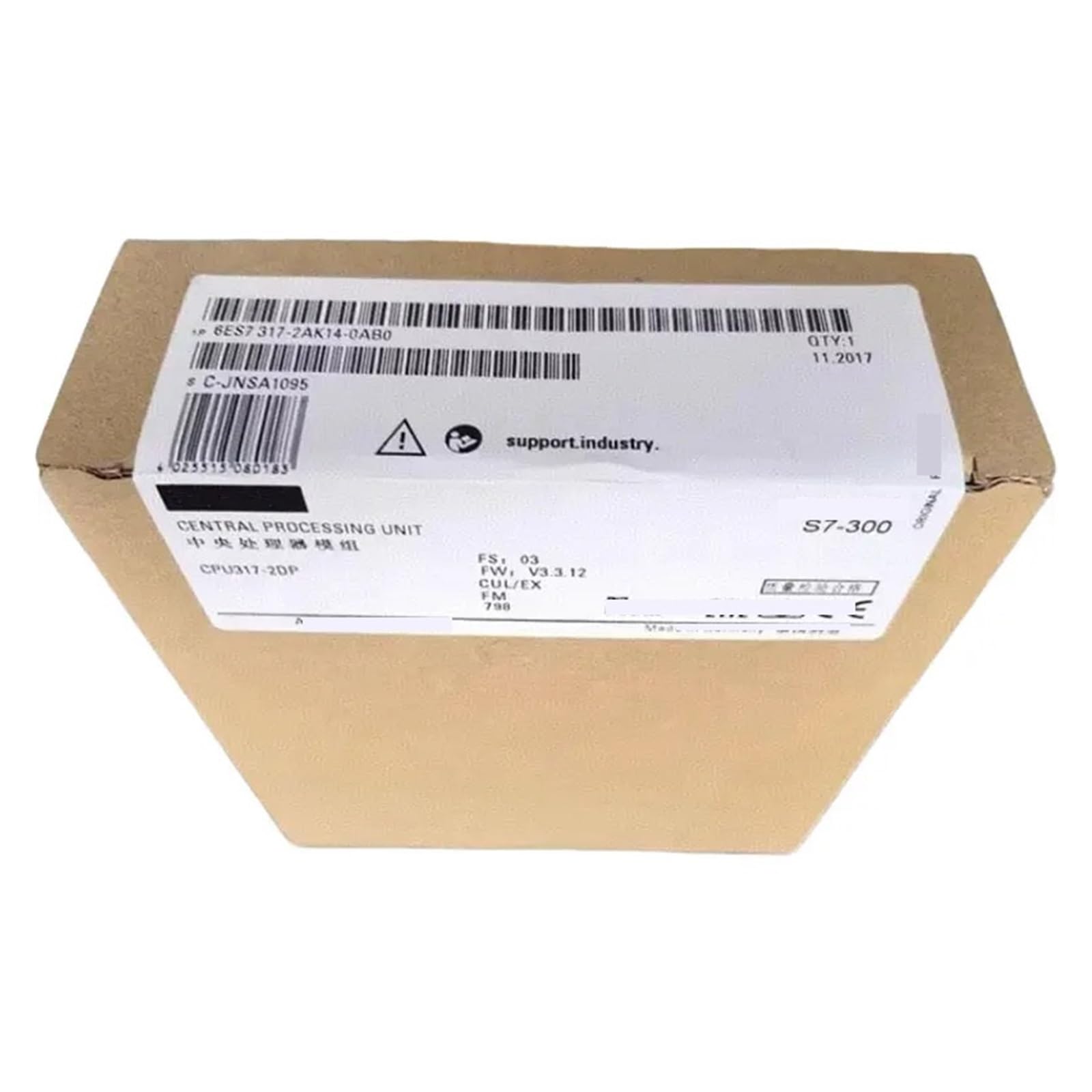 S7- 300 6ES7 317-2AK14-0AB0 CPU Module 6ES7317-2AK14-0AB0 PLC Programmable Controller Module