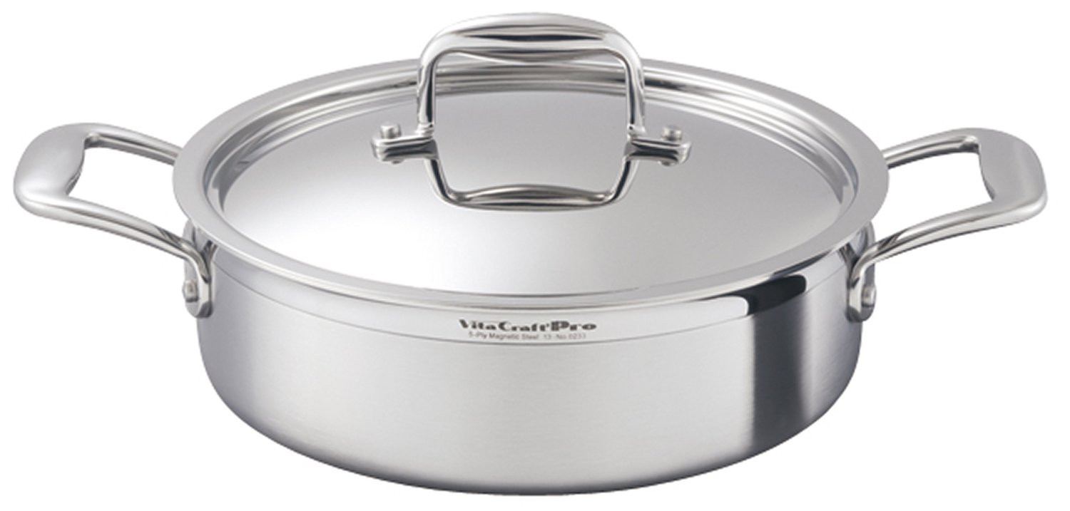 Amazon.co.jp: ビタクラフト 外輪 鍋 プロ 3.5L 24cm 0233 : ホーム 