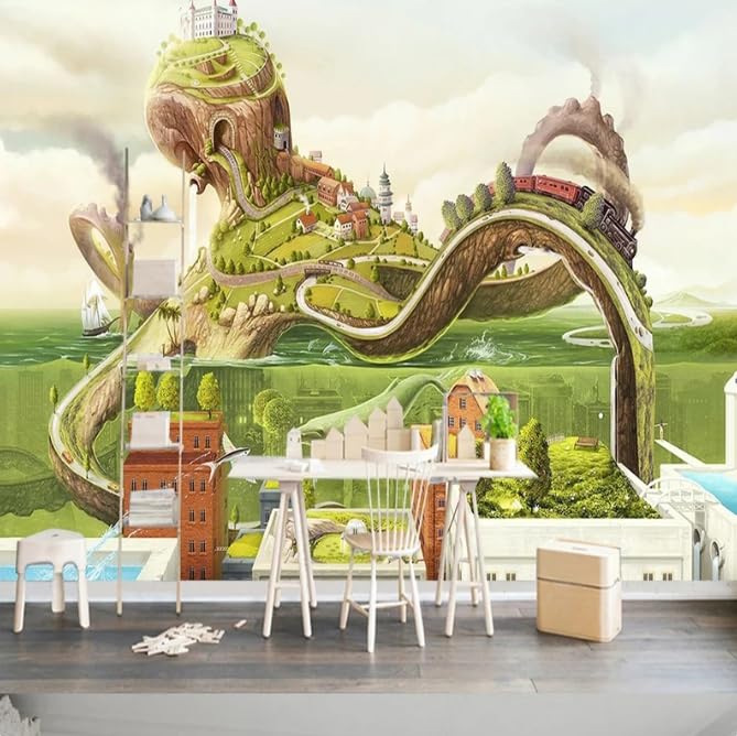 Papier peint dauphin magique pour émerveiller la chambre de vos enfants