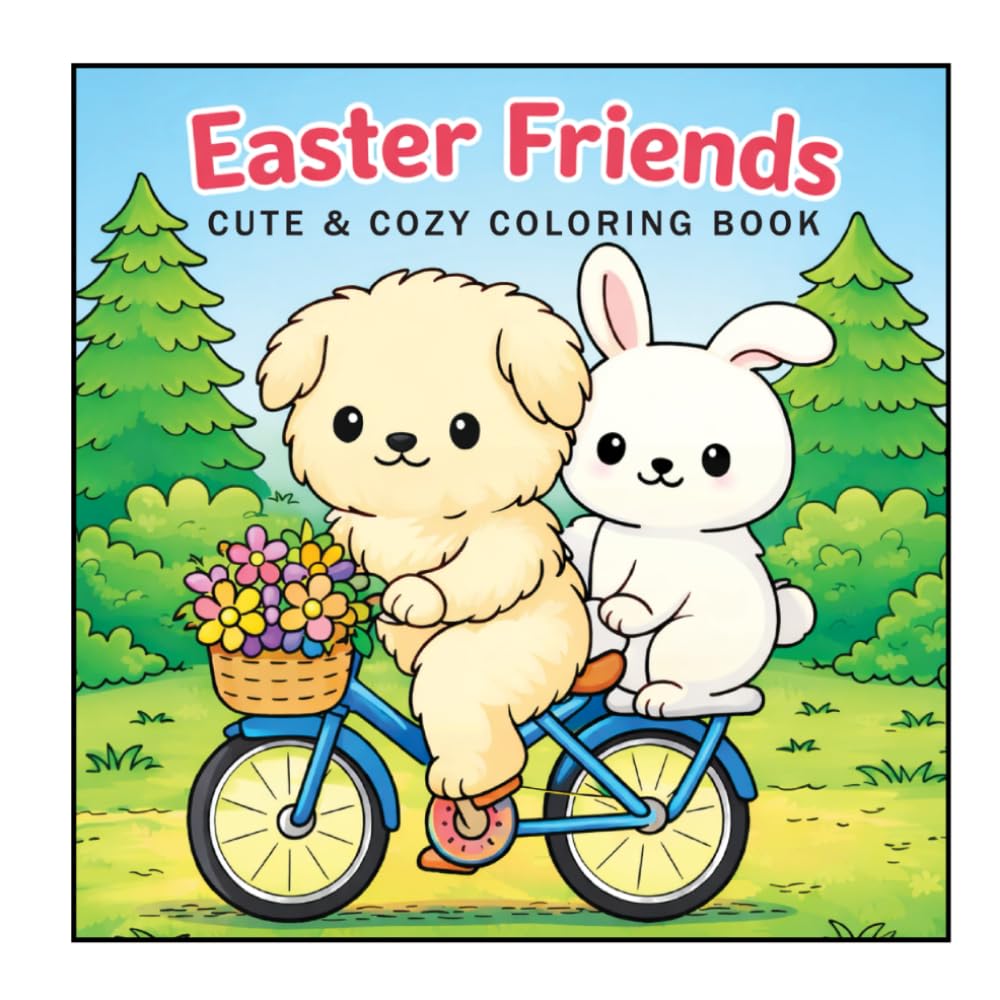 Easter Friends: Cute and Cozy Coloring (Color for joy)