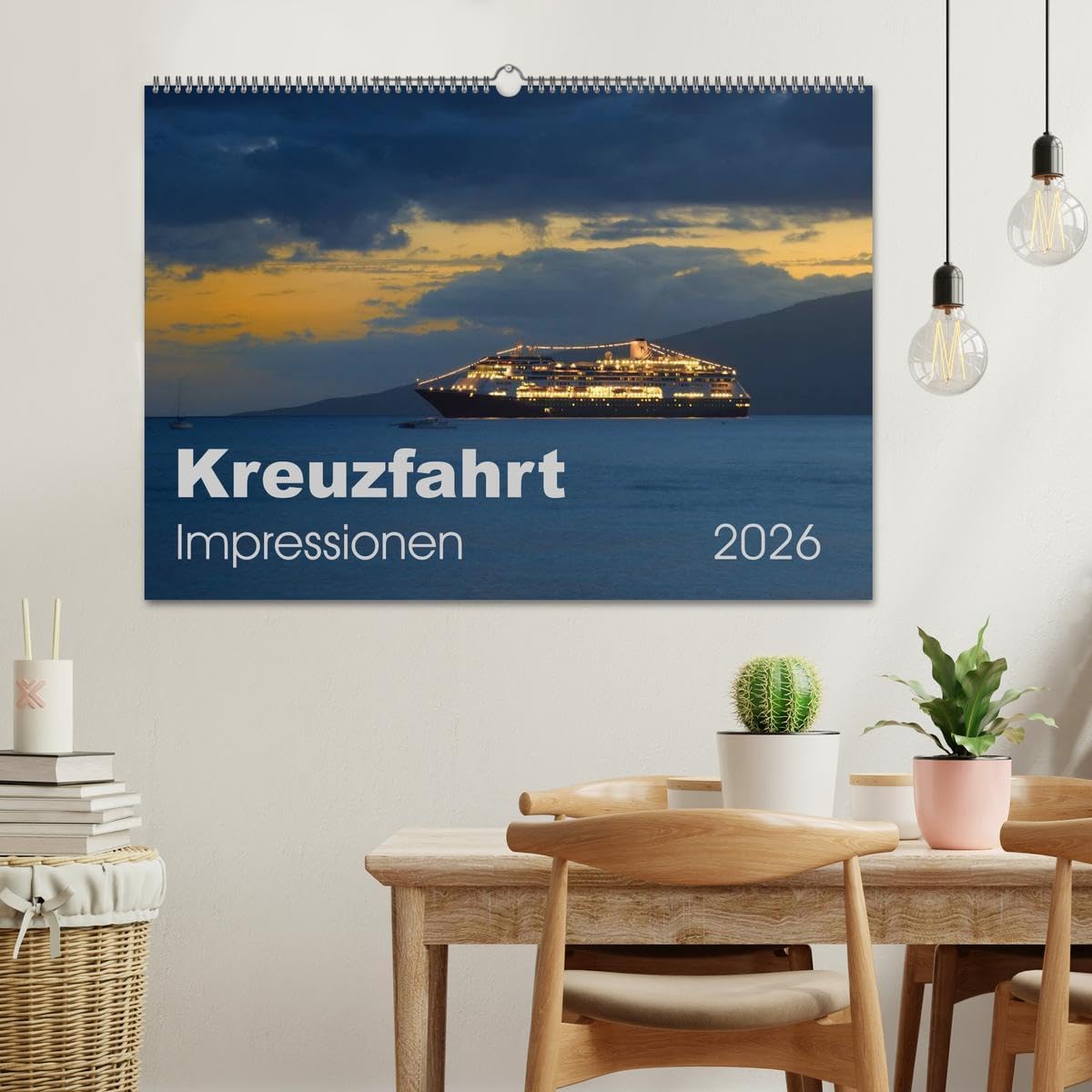 Kreuzfahrt Impressionen (Wandkalender 2026 DIN A2 quer), CALVENDO Monatskalender: 13 exklusive Momente rund um das Thema Kreuzfahrt (CALVENDO Mobilitaet)