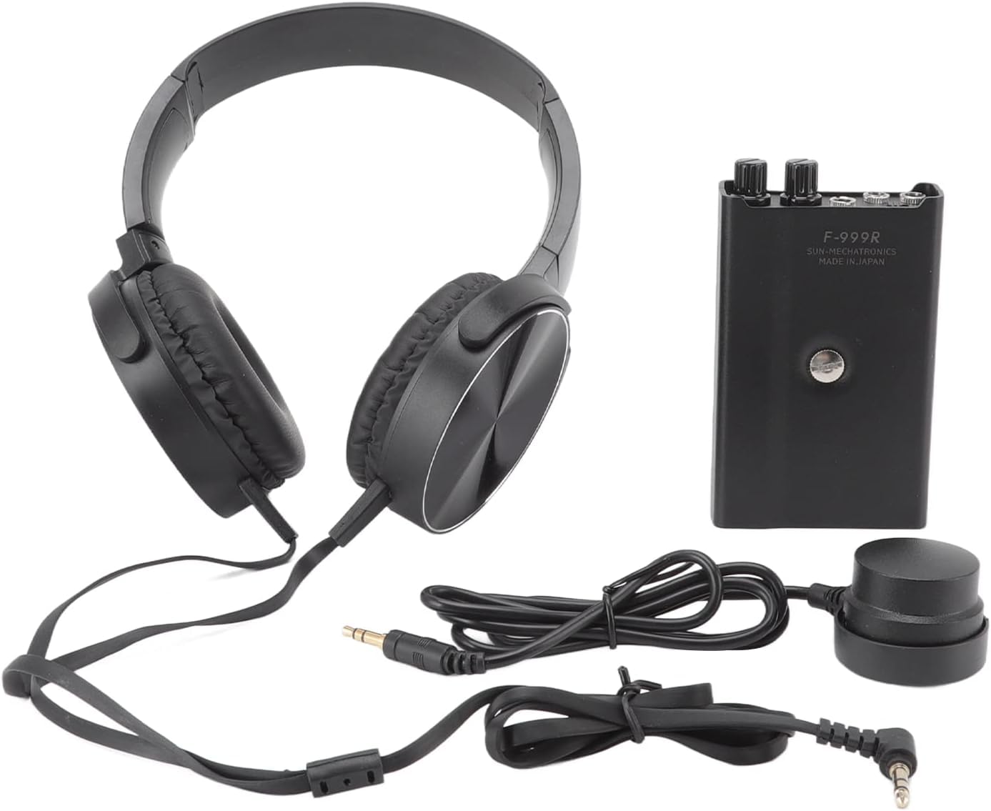 Detector De Fugas De Agua Subterráneas con Auriculares, Buscador De Fugas De Plomería Ajustable De 4 Velocidades para La Detección Y Prevención Eficiente De Fugas En Calefacción por Suelo