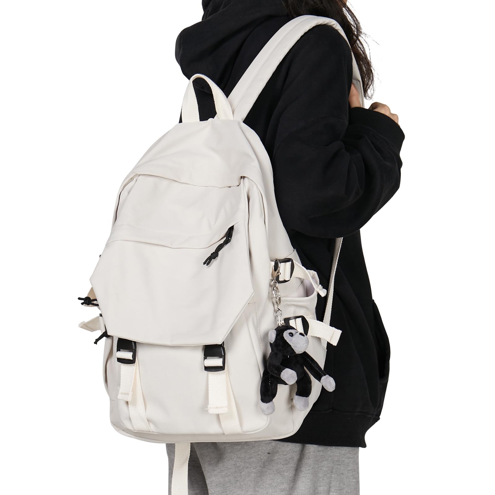 SZLX Zaino Donna Scuola superiore Zaini Scuola Superiore Ragazza Zaino Scuola Media Ragazzo Zaino da Viaggio Leggero e impermeabile Zaino Casual Zaini per Laptop da 14 pollici Zaino Università Uomo