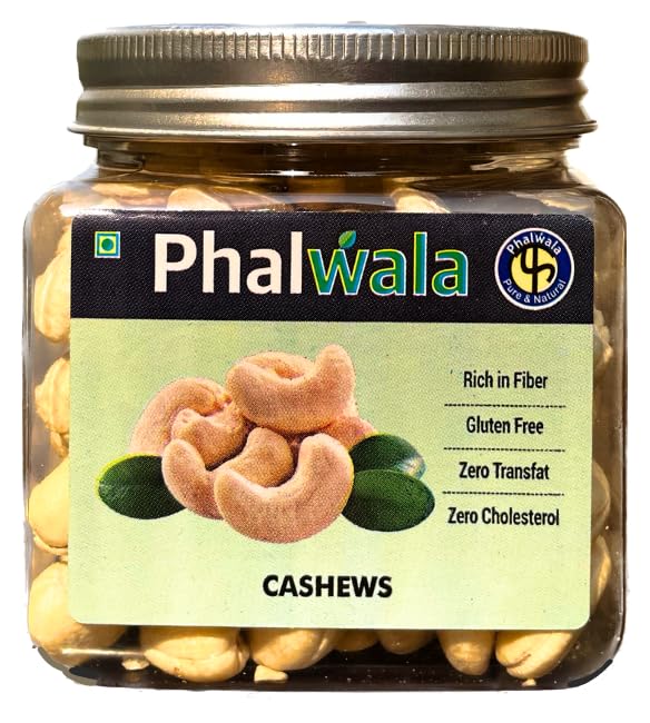 Phalwala Cashews, Delicious And Nutrient-Rich Healthy Snack | Protein-Rich Flavourful And Tasty Dried Fruit 200 Gram (B0D47CN71D) Amazon Price History, Amazon Price Tracker