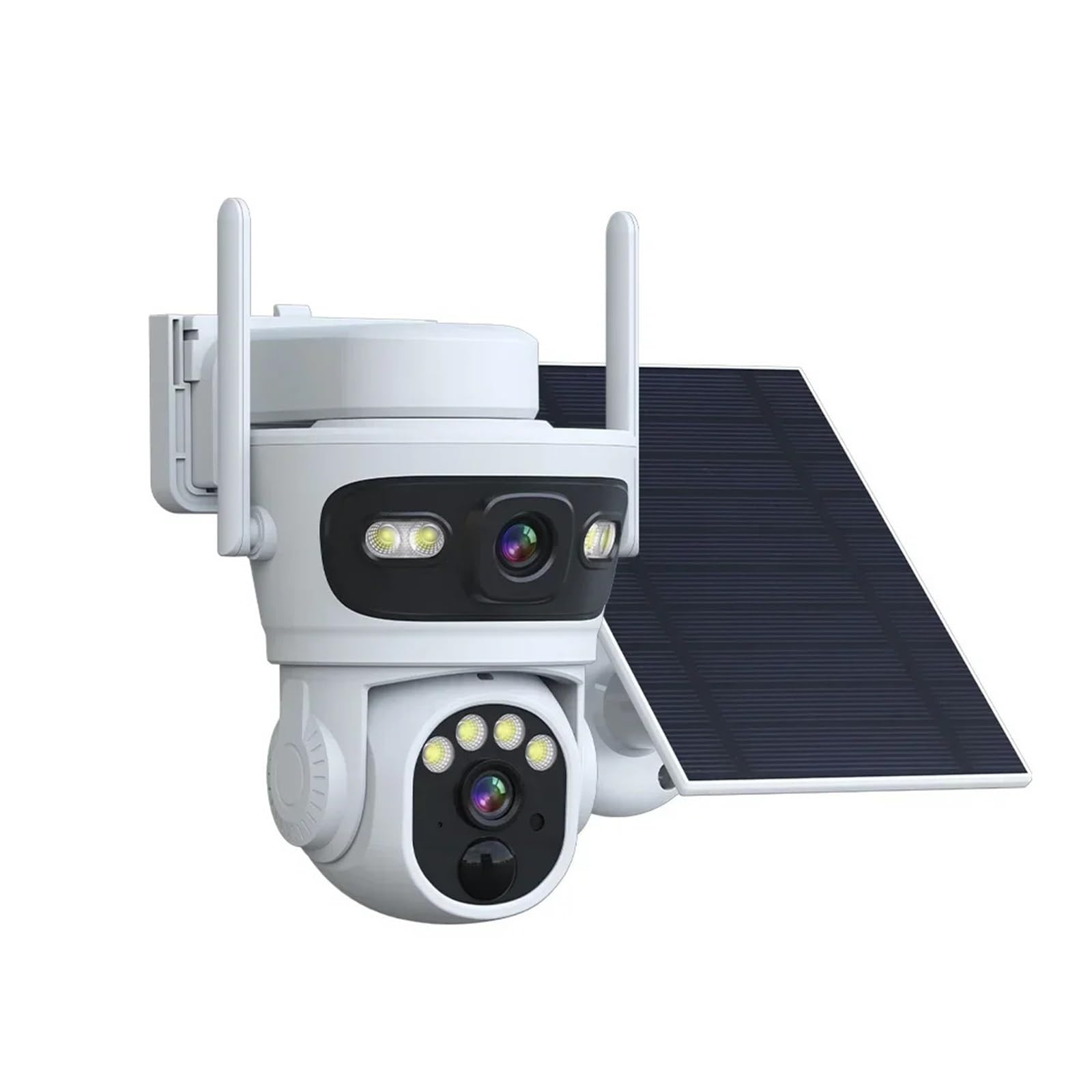 Telecamera PTZ solare a doppio obiettivo da 6 MP