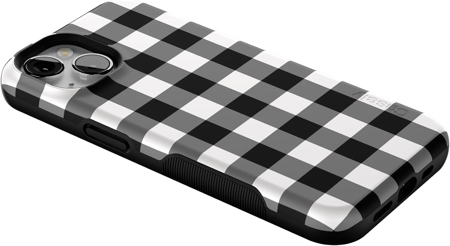 Casely iPhone 13 Case | Check Me Out | Checkerboard | Bold Protective Design | Compatible with MagSafe
