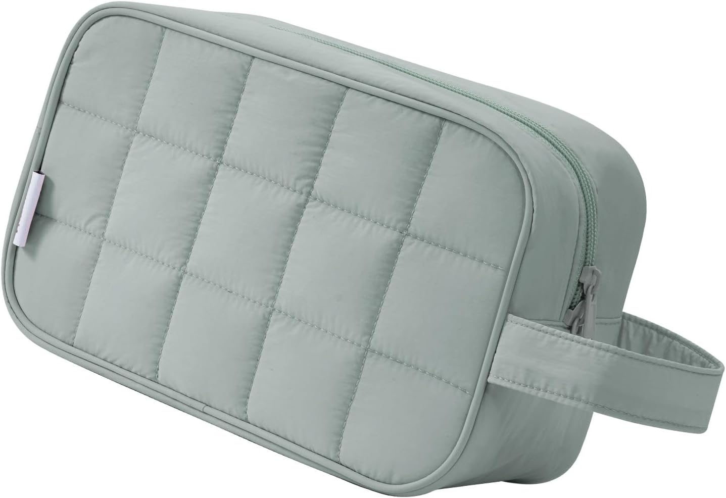 Narwey Quilted Makeup Bag, Puffy Make up Bag Cosmetic Bag
