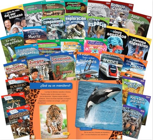 Image of TIME FOR KIDS Informational Text Grade 3 Spanish 30-Book Set