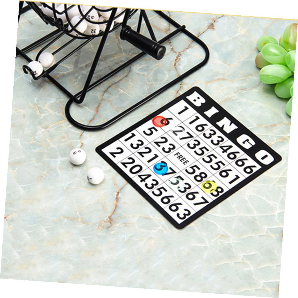 TOYANDONA Juguetes Educativos Juguetes Infantiles para Juegos De Fiesta Juguete De La Máquina De Juego De Bingo Juego De Bingo De Juguete Máquina De Lotería Rompecabezas Niño