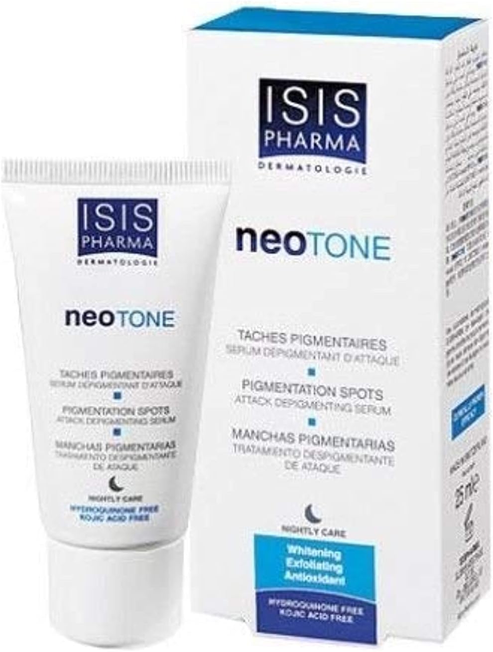 ISIS PHARMA NEOTONE DEPIGMENTING SERUM ANTI PIGMENTATION ANTI DARK SPOT 25ML SHIP WORLDWIDE BY CIRCLE SHOP
