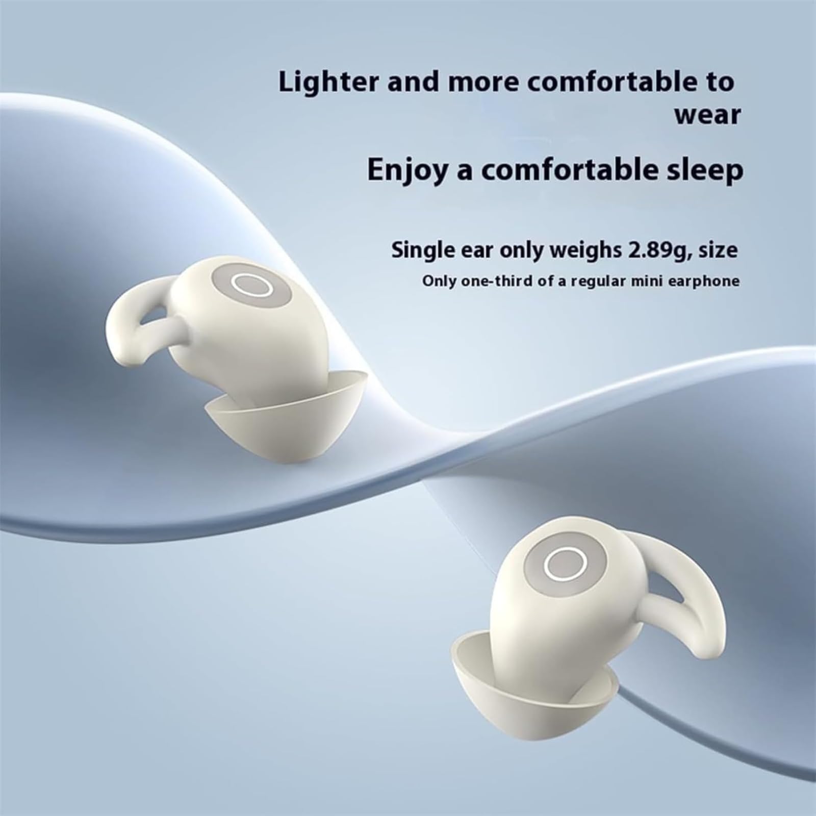 Auriculares inalámbricos para dormir, cómodos auriculares con cancelación de ruido con máscara para dormir, auriculares Bluetooth ligeros para dormir, viajes, hogar, regalo para mujeres y hombres