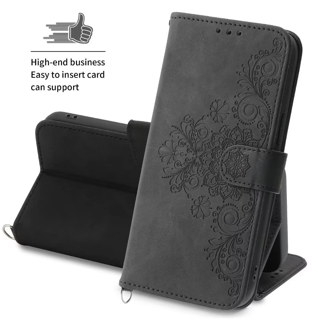Custodia Antiurto Con Porta Carte E Portachiavi Per Google Pixel 8 Pro, 8, 7A, 7 Pro, 7