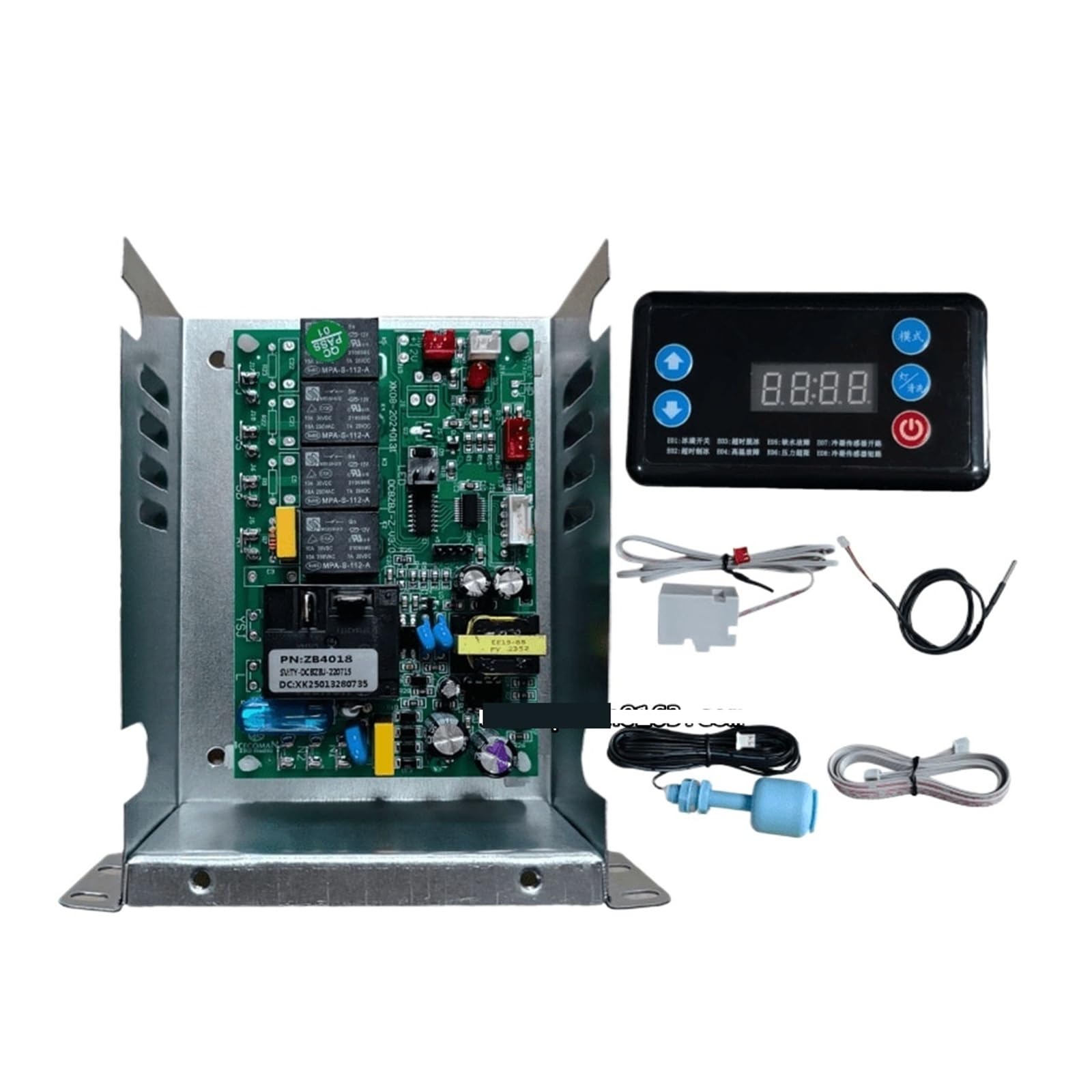 Piezas De Repuesto Universales for Máquina De Fabricación De Hielo Placa De Computadora Placa PCB Con Pantalla De Visualización, Compatible Con Lecon, Compatible Con Yindu, Máquina De Hielo