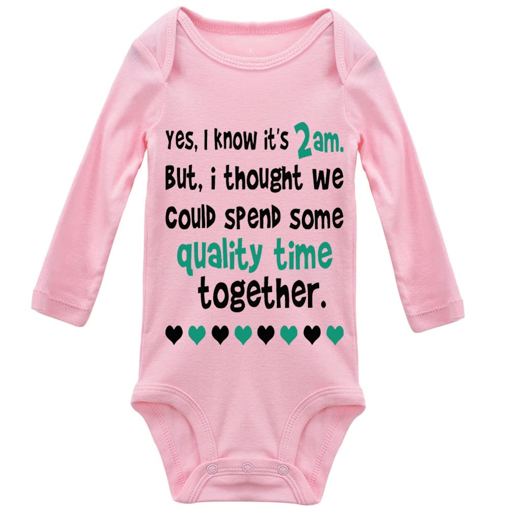 Yes I Know Its 2am Baby Bodysuit Unisex Infant Bodysuits