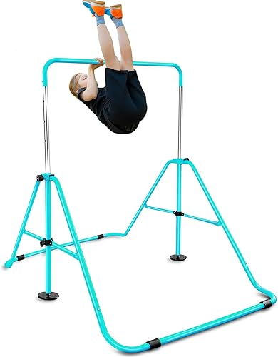 RAVS Barras de gimnasia para el hogar de 8 a 12 años, barra de entrenamiento junior, barras horizontales plegables con altura ajustable, barra de disponible en Yaxa Colombia