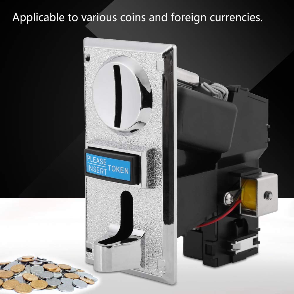 Ranura de selección de aceptador de Monedas, Ranura de selección de aceptador de Monedas múltiples para máquina expendedora de Mecanismo de Juego