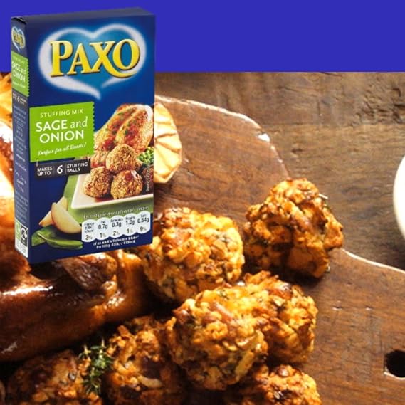 Greenest Stuffing bundle containing Sage and Onion Paxo Stuffing Mix,170 g Box (Pack of 2)