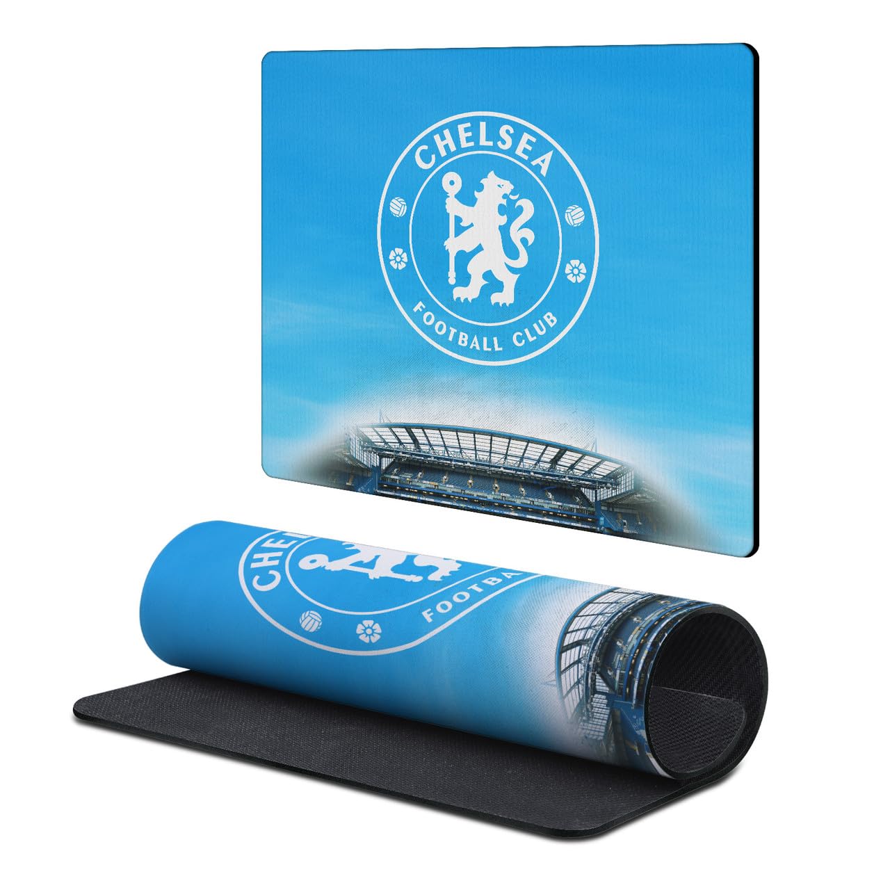 Head Case Designs Officially Licensed Chelsea Football Club Stadium Crest Logo 9.84 x 11.81 x 0.12 inches (250 x 300 mm) - S Gaming Office Desk PC Keyboard Mouse Mat Pad