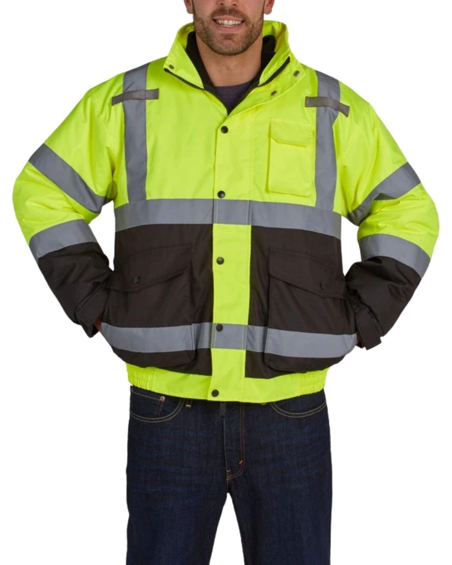 High Visibility Bomber Jacket 