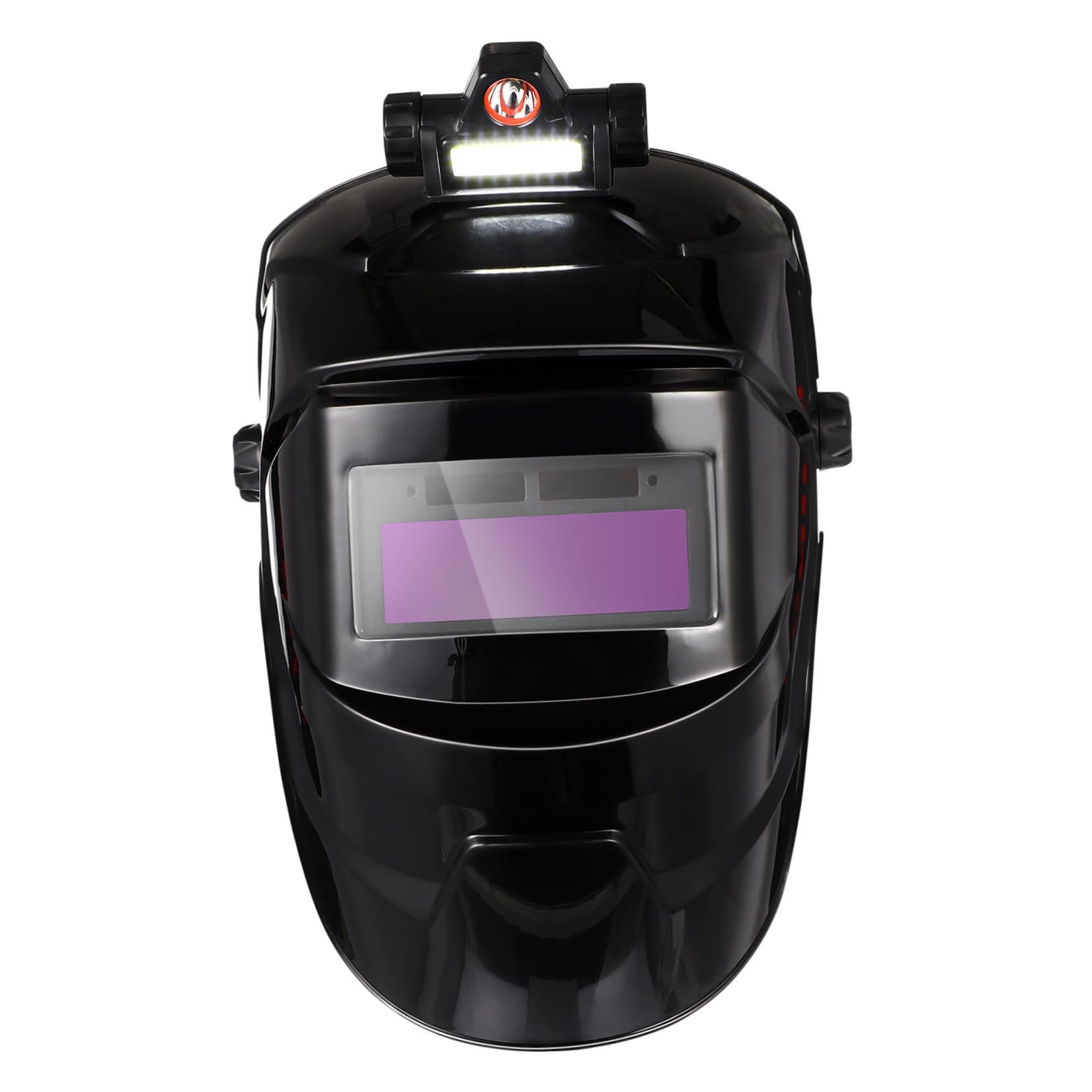 Maschera di Protezione per Saldatura Autoscurante Pp Nero | Schermo Ampio, Regolazione a Rotella, 8 Livelli di Oscuramento, per Taglio e Saldatura