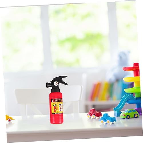 Miniatura 7 de Zerodeko 1 juego de 4 piezas de accesorios de bombero, disfraz de bombero, juego de rol, herramientas de bombero, extintor de incendios, juguetes de