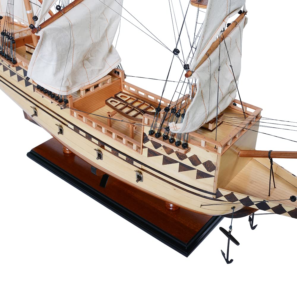Old Modern Handicrafts Modello di Nave Mayflower Completamente Assemblato - Modello di Nave di Qualità Museale - 31,0L x 8,5P x 25,0A Pollici