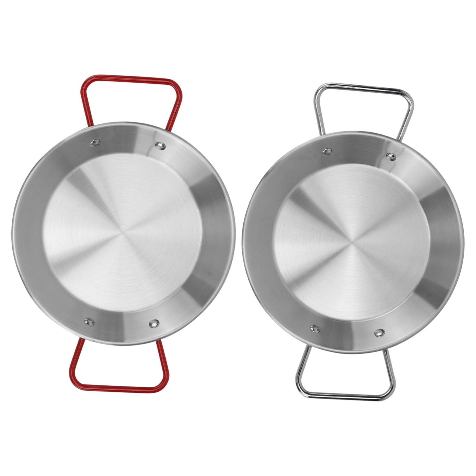 GRIRIW Double Handle Food Tray Made of Material Snack Plate for BBQ Picnic Camping Easy to Store