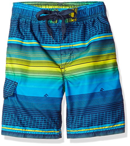 Image of Kanu Surf Boys' Sprint Stripe Swim Trunk