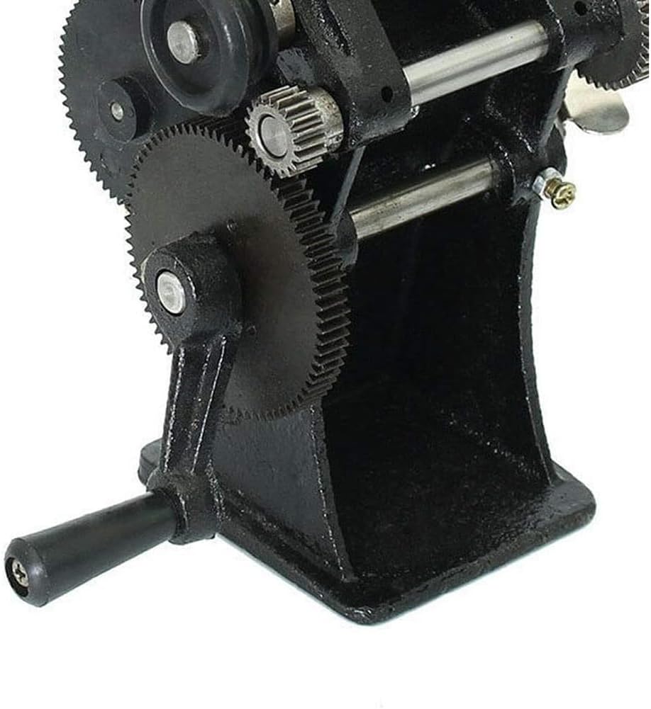 手動コイル計数・巻線機（カウンター付）手動コイル巻線機丸型手動デュアルパーパスコイル計数ツール計数範囲 0-9999Black,1