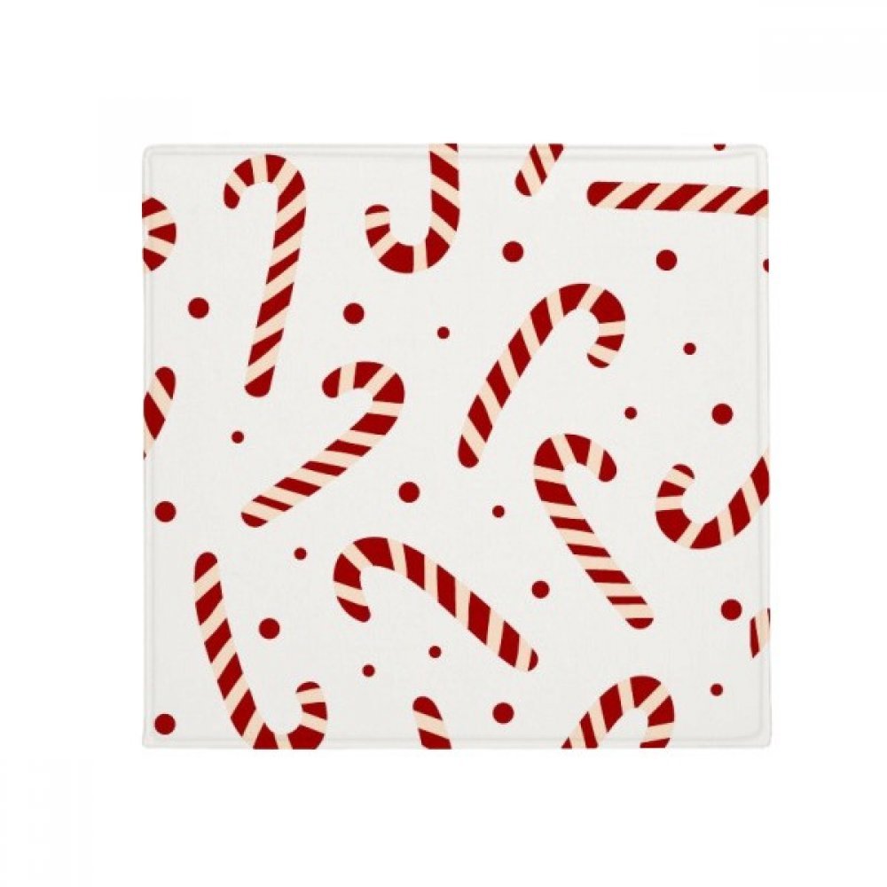 Tapis de sol béquille Noël blanc 80x80cm antidérapant cuisine animal de compagnie