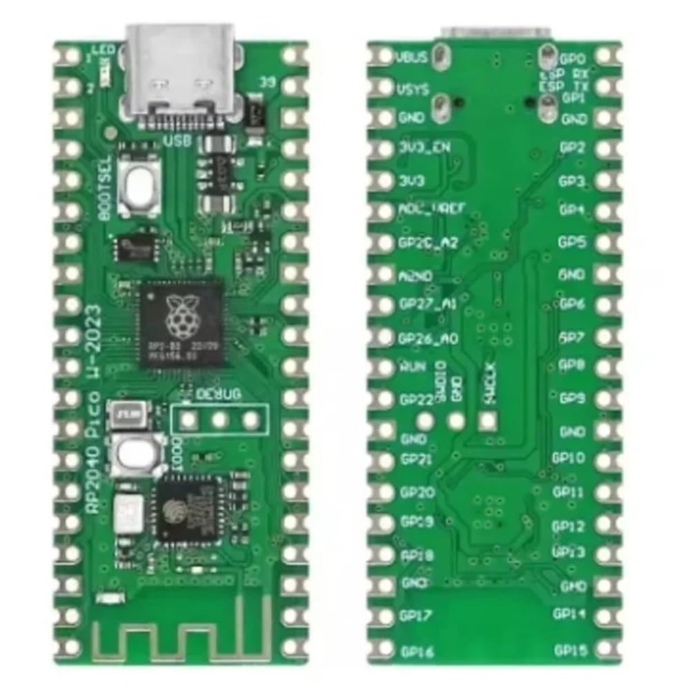 Processeur RP2040 264KB double cœur type micro-ordinateur à faible consommation TYPE-C PICO