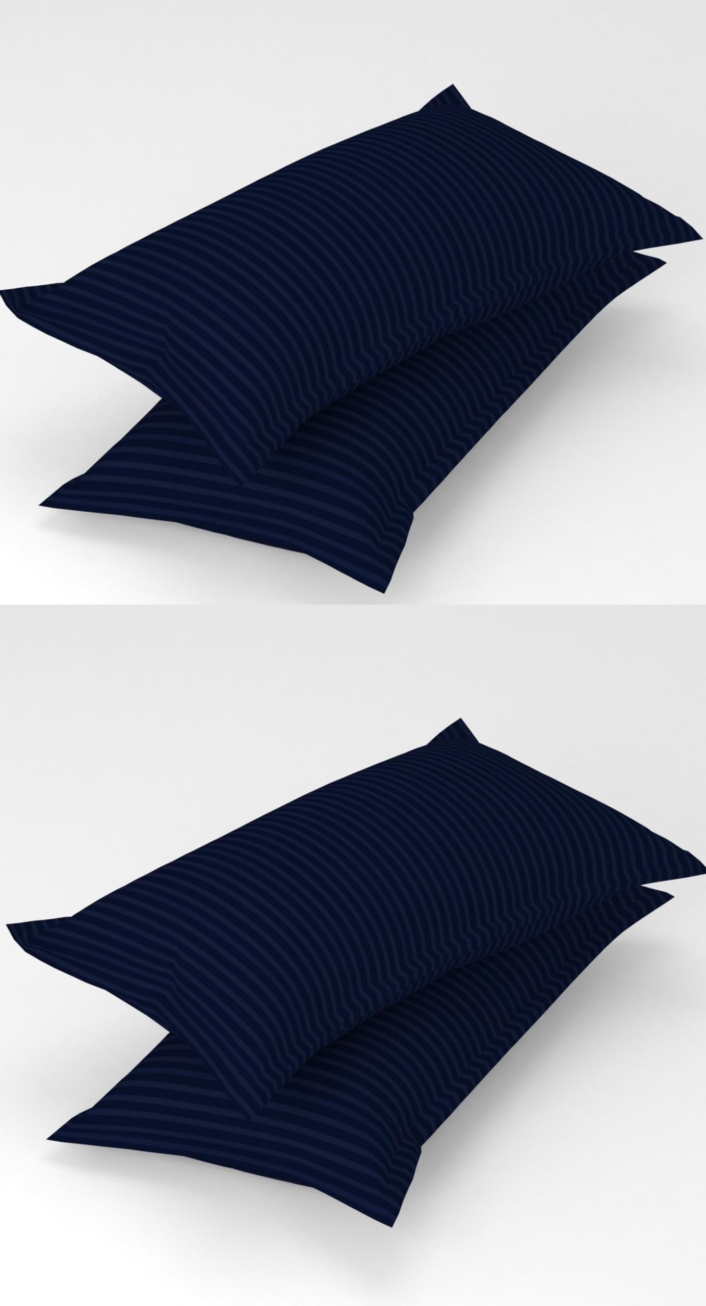 Beige Stripe Pillow Covers - Soft Cotton -11 Beige Stripe Pillow Covers - Soft Cotton -11