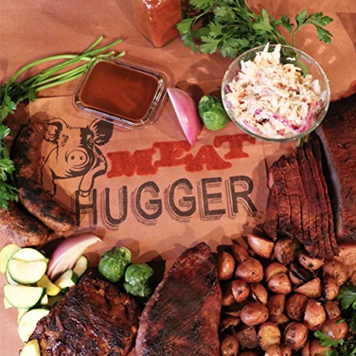 Pink Butcher BBQ Paper Dispenser Box (17.25 Inch by 175 Feet Roll) - Food Grade Peach Wrapping Paper for Smoking Beef Brisket Meat Texas Style, All Natural and Unbleached