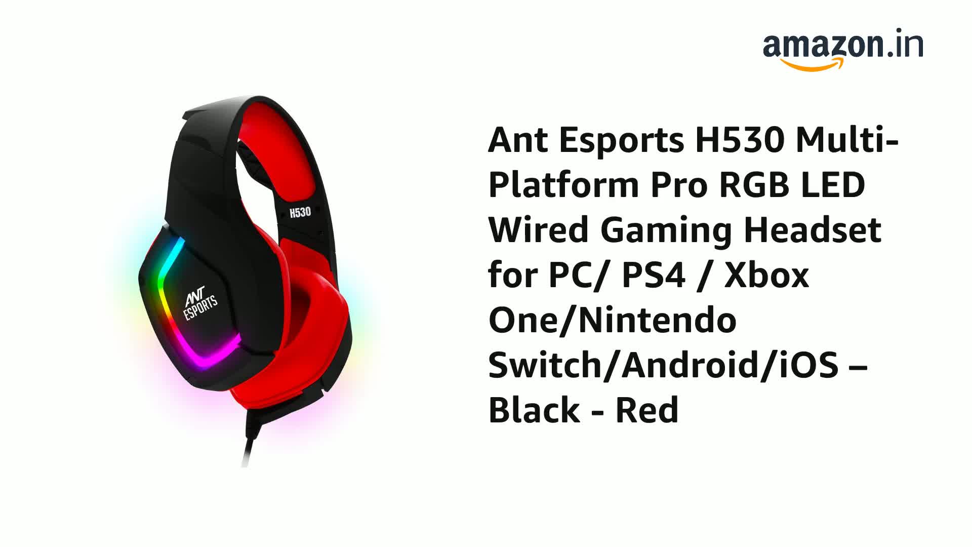 Ant Esports H530 Wired Over Ear 