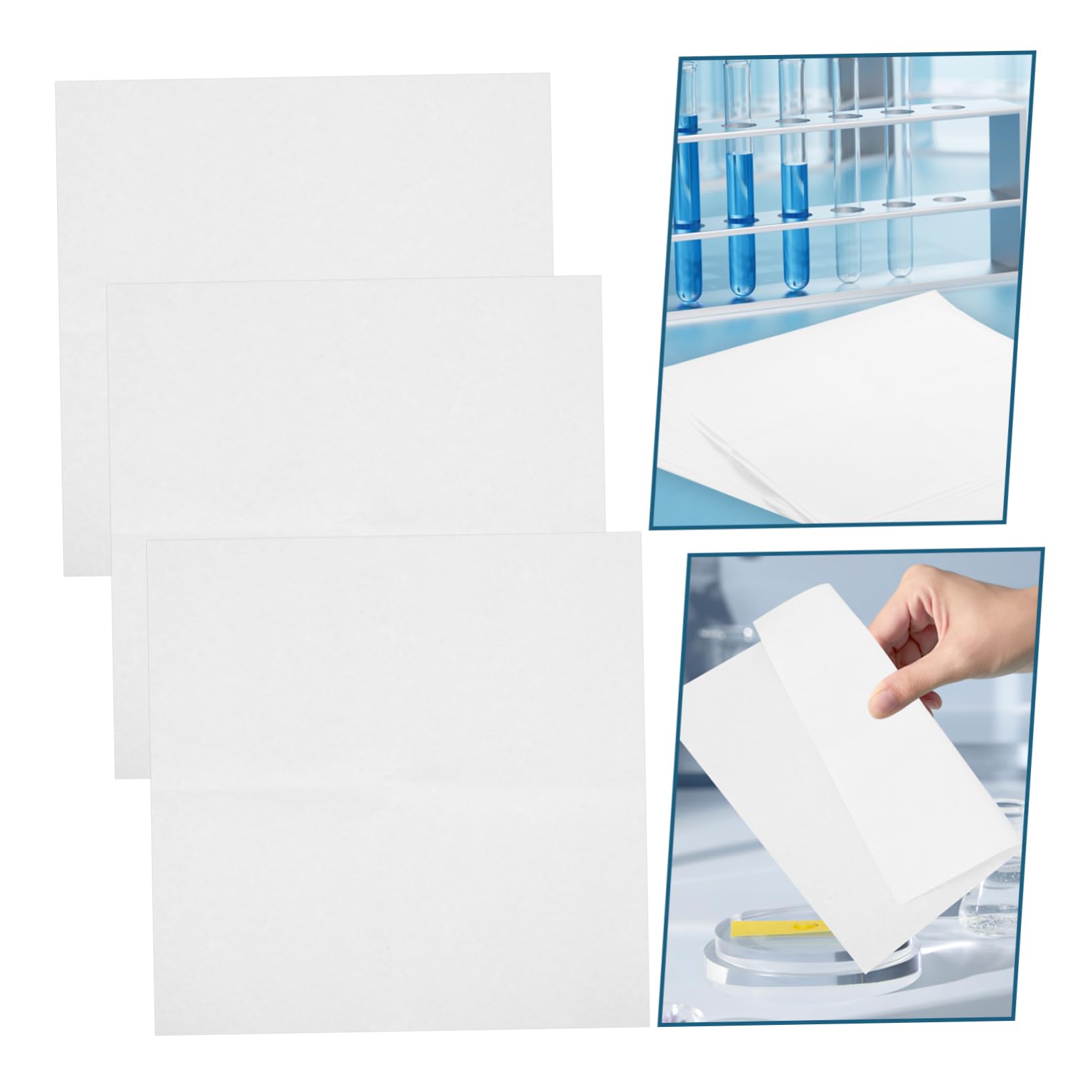 Carta da Filtro Qualitativa da Laboratorio 20pezzi Bianco 60cm